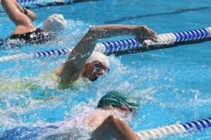 Badekappe für Schwimmer